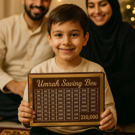 Umrah Saving Box – Turn Small Savings Into Your Journey to Allah 🕋