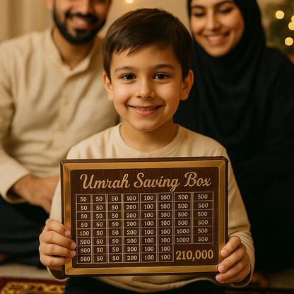 Umrah Saving Box – Turn Small Savings Into Your Journey to Allah 🕋