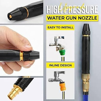 Heavy-Duty Spray Gun for Car, Garden & Outdoor Cleanin-High Pressure Water Hose Nozzle