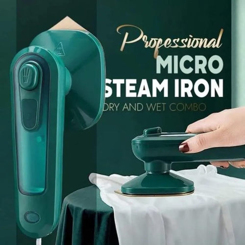 Mini Garment Steamer Handheld Wet Dry Steam Iron Portable Ironing Steamer