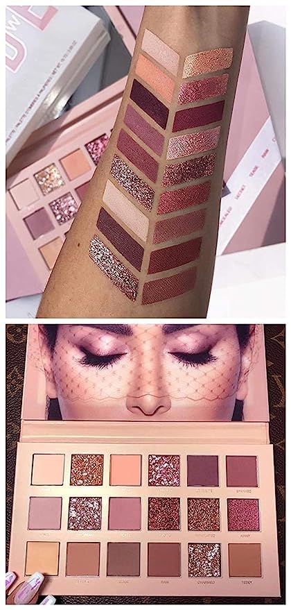 Nude Edition Eyeshadow Palette 18 (Multi Color) 18 G, Matte & Sheer Finish