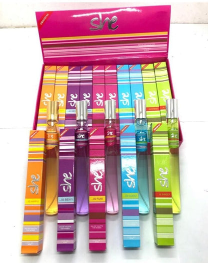 Luxury Women's Perfume Gift Set – Pack of 5 Long-Lasting Fragrances