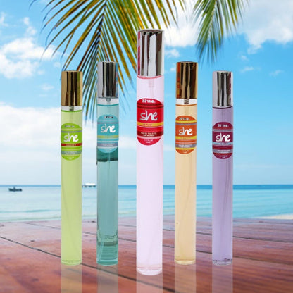 Luxury Women's Perfume Gift Set – Pack of 5 Long-Lasting Fragrances