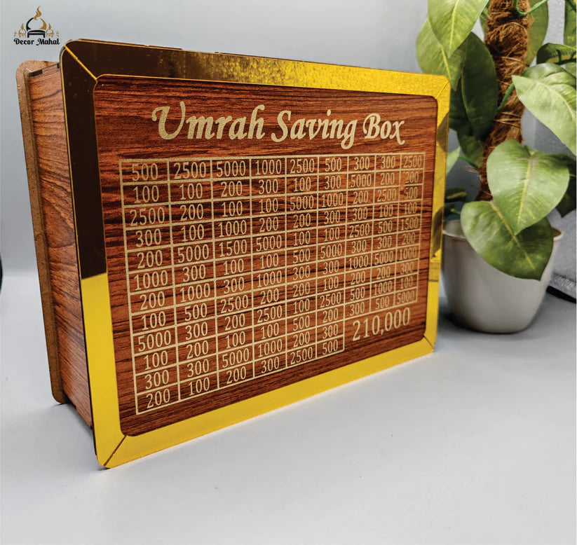 Umrah Saving Box – Turn Small Savings Into Your Journey to Allah 🕋